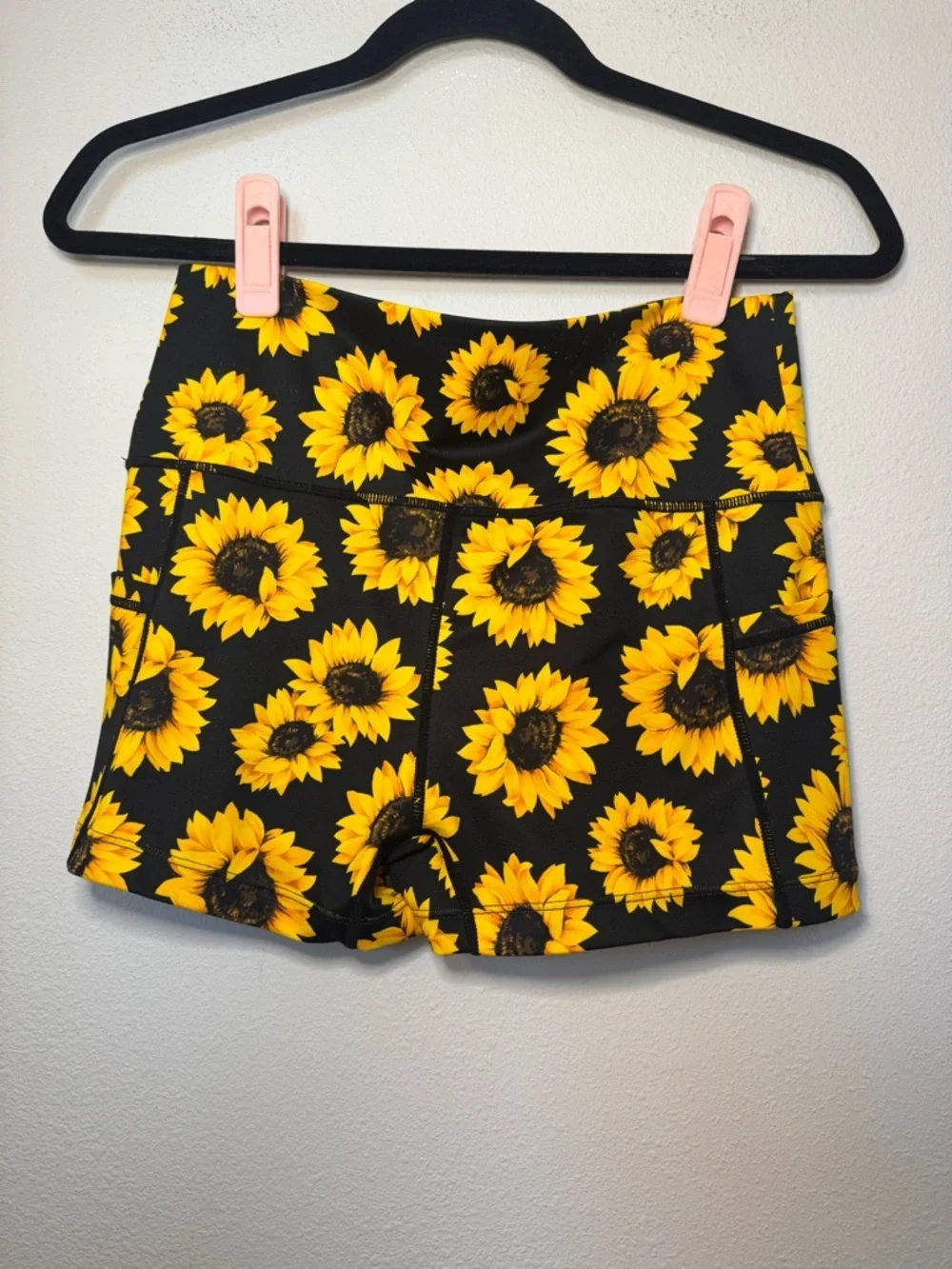 Constantly Varied Gear (CVG) Sunflower workout shorts - Picture 4 of 5